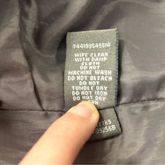 J2 Vegan Leather Jacket Size Large Women's - Picture 12 of 13